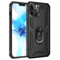 Tech Armor Ring Stand Grip Case with Metal Plate for iPhone 12 /