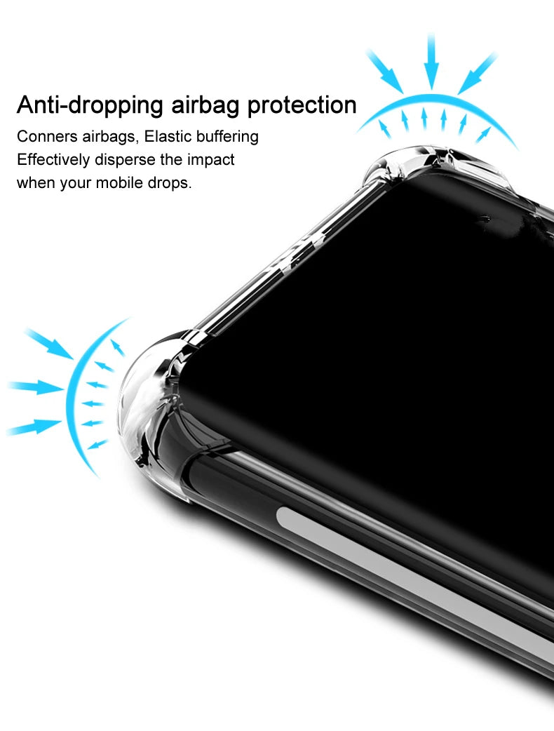 Fair Phone 6 Fairphone6 Case Shockproof Air Cushion Clear Airbag Silicon TPU Back Cover Phone Case for FairPhone 6 Fairphone6 5G