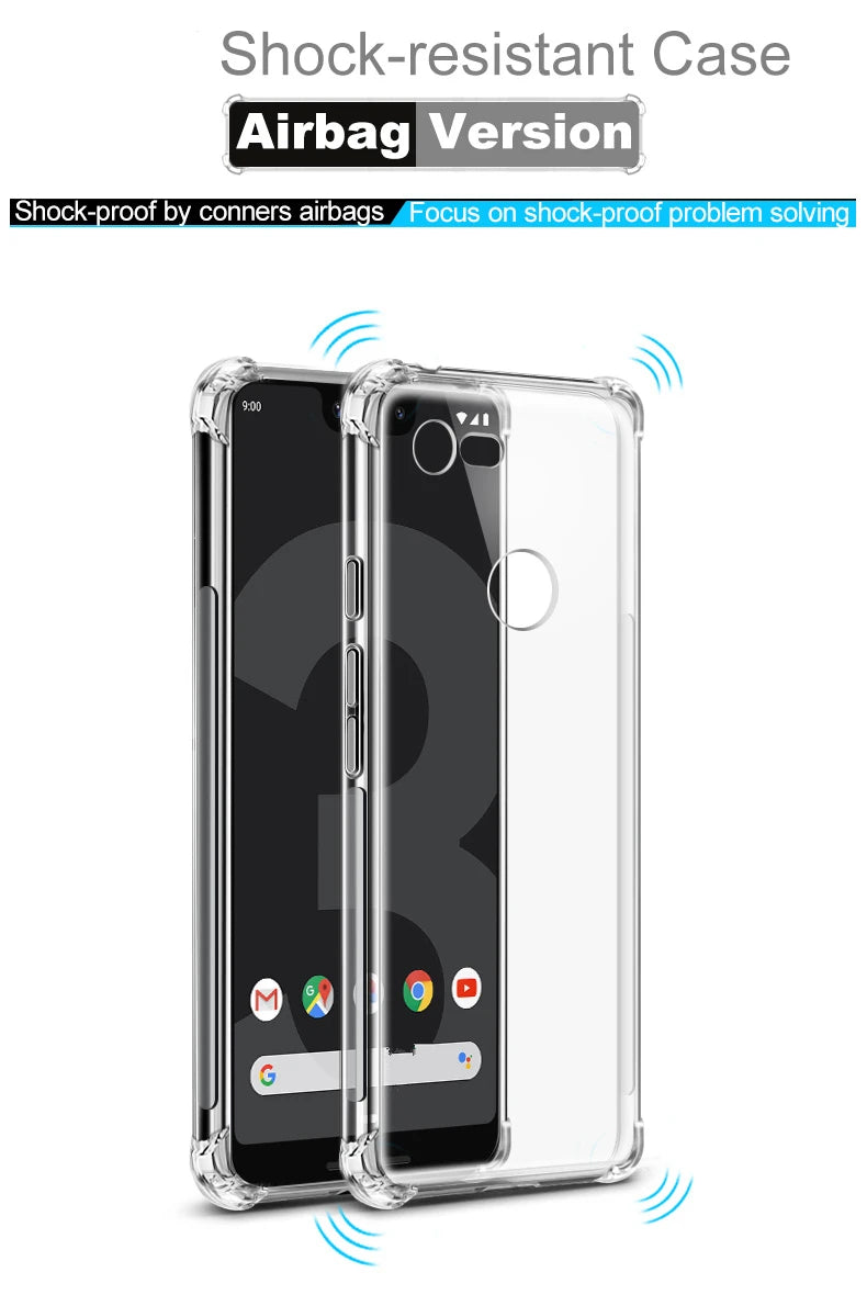 Fair Phone 6 Fairphone6 Case Shockproof Air Cushion Clear Airbag Silicon TPU Back Cover Phone Case for FairPhone 6 Fairphone6 5G