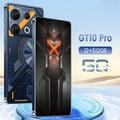 Wholesale GT10 Smartphones Deca Core CPU 108MP Rear Camera 144Hz HD Display Dual SIM Card Android 13 Hot Selling 12GB+512GB LTE