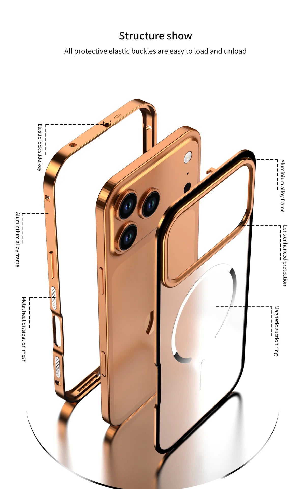 Luxury Premium Designer Frosted Phone Case for IPhone 17 16 15 14 13 Pro Max Iphone Air Magnetic Protection Back Cover