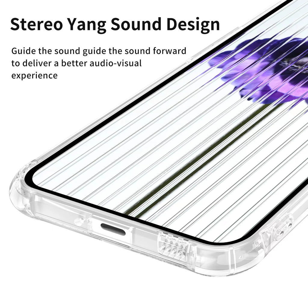 For Nothing Phone 1 Cases, Crystal Clear Flexible Soft TPU Bumper Shockproof Mobile Back Cover Phone Case for Nothing Phone 1