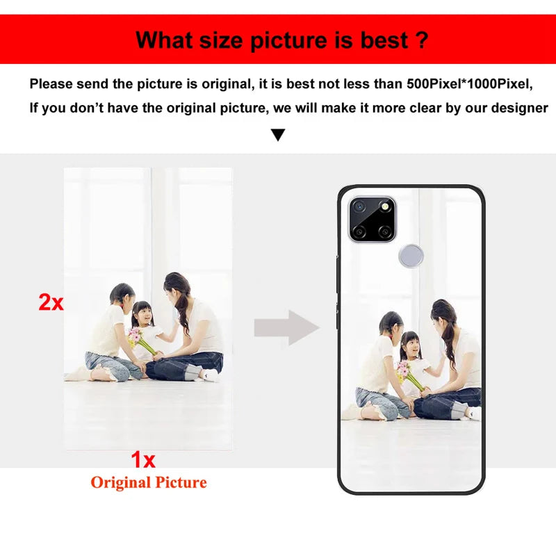 Custom Personalized Photo Case For Nothing Phone 2 (2) II Cover For Nothing Phone 1 (1) Cases DIY Picture Design Transparent TPU