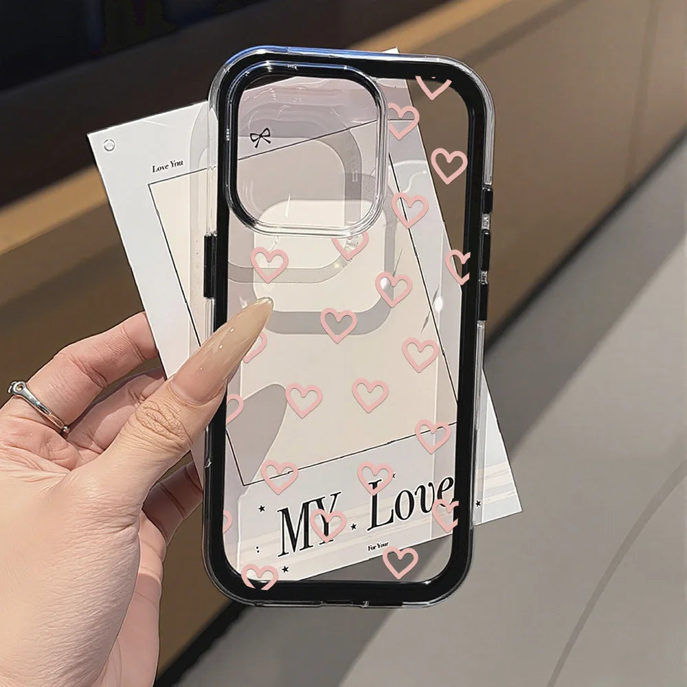 Love Heart Phone Case For iPhone