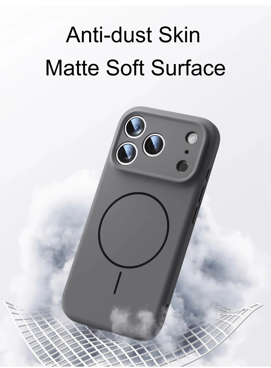Magnetic Original Liquid Silicone For Magsafe Phone Case For iPhone 17 16 15 14 13 12 Pro Max 16 Plus 17Air Skin Feel Soft Cover