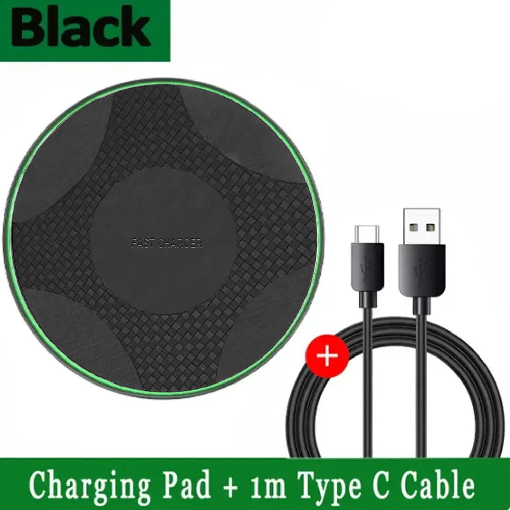 Wireless Charger Pad Type C Portable Induction
