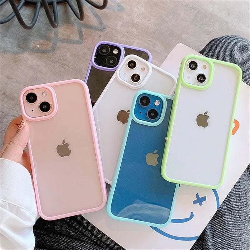 Silicone Soft Phone Case for iPhone