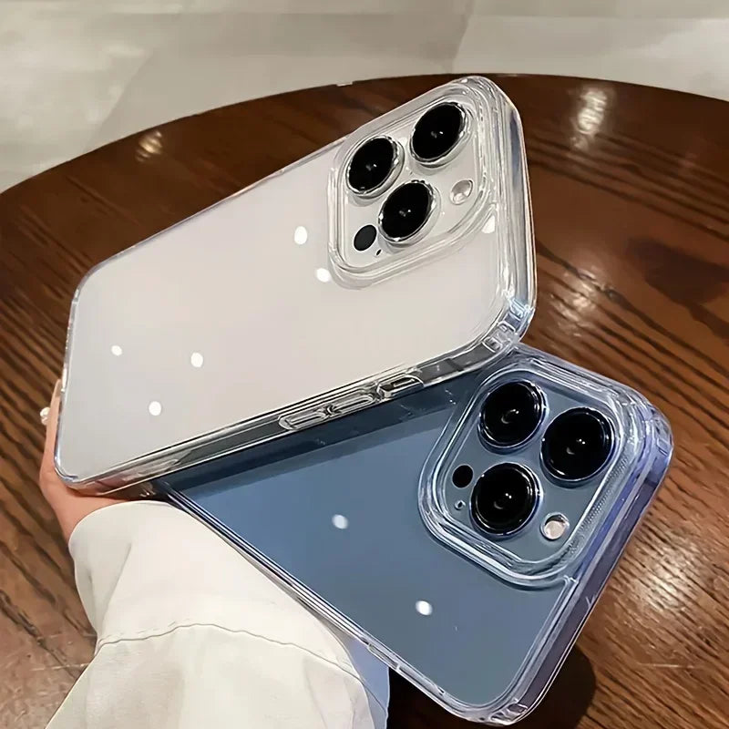 Luxury Transparent Phone Case For iPhone