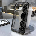 Black Lace Phone Case for iPhone