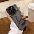 Airplane Flight Route Design Phone Case for iPhone
