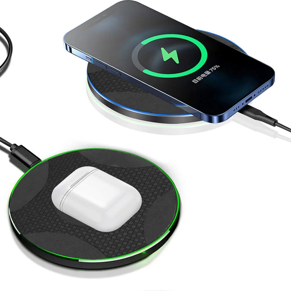 Wireless Charger Pad Type C Portable Induction