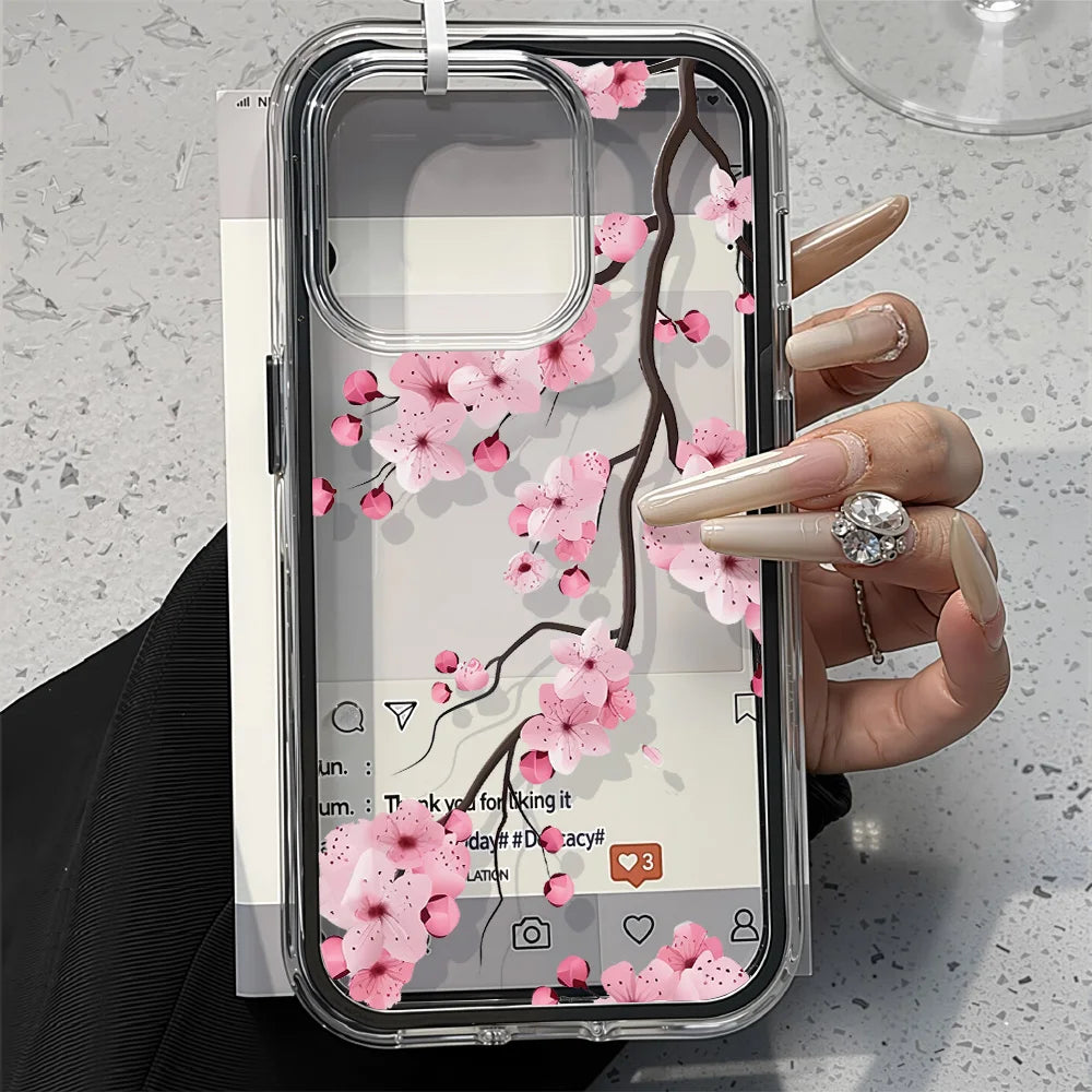 2 in 1 Candy Color Phone Case For iPhone