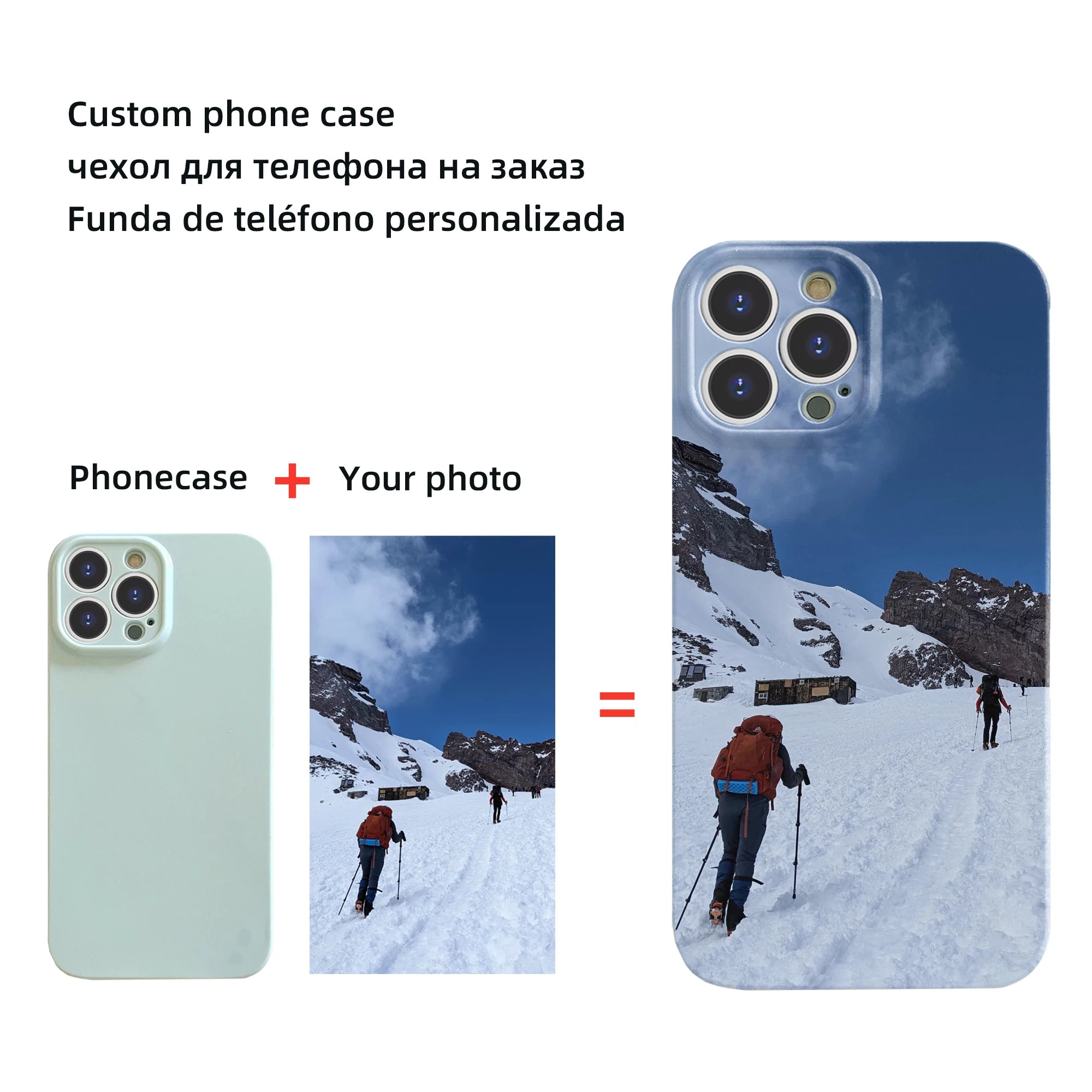 Customized Film Hard Phone Case for iPhone