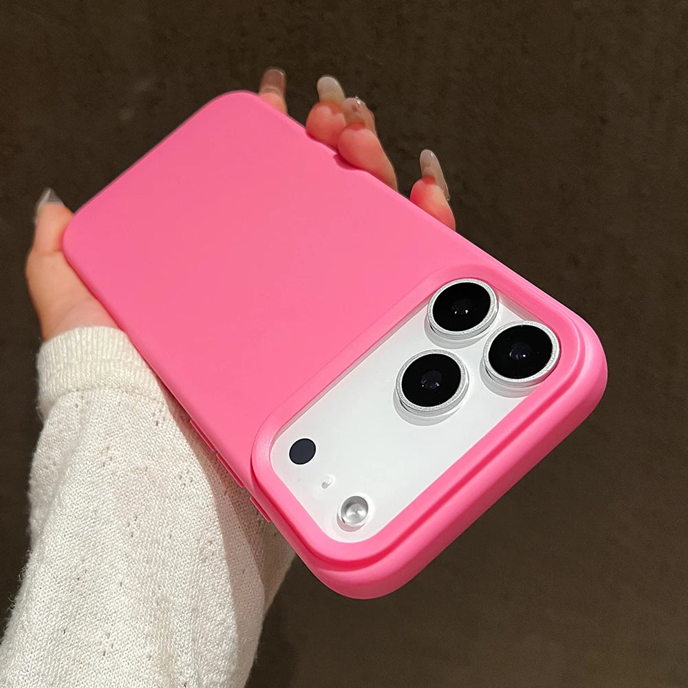 Candy Color Silicone Protective Phone Case For iPhone