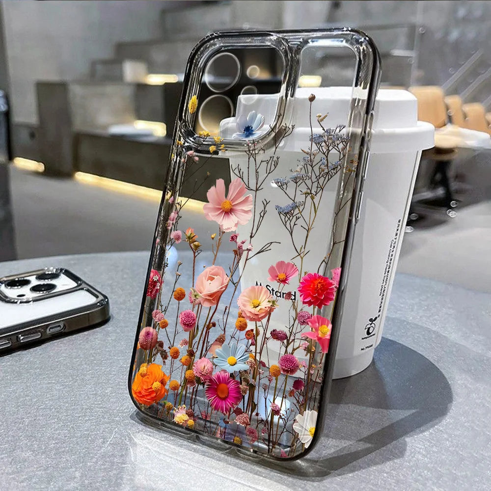 Flower Phone Case For iPhone
