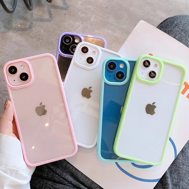 Silicone Soft Phone Case for iPhone