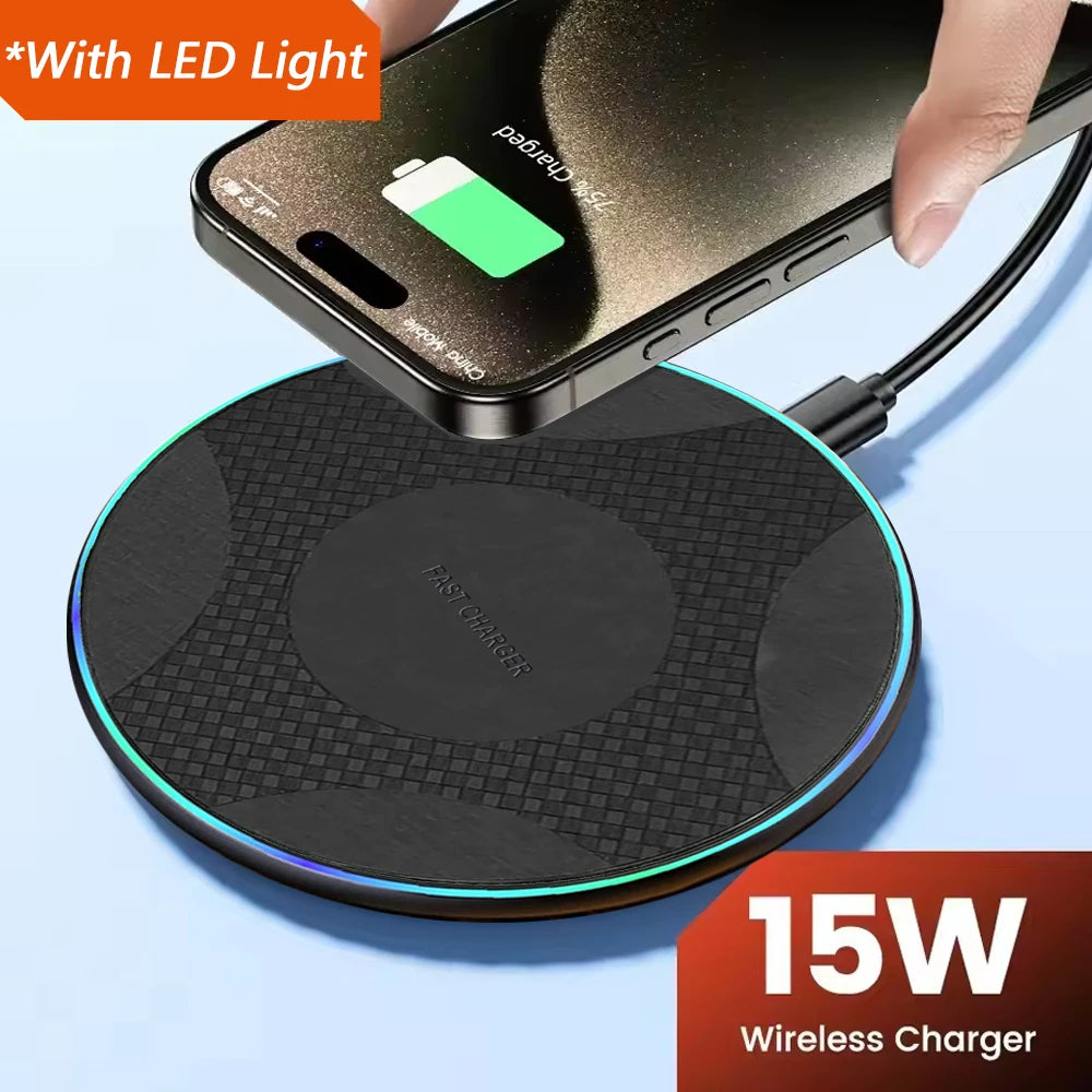 Wireless Charger Pad Type C Portable Induction