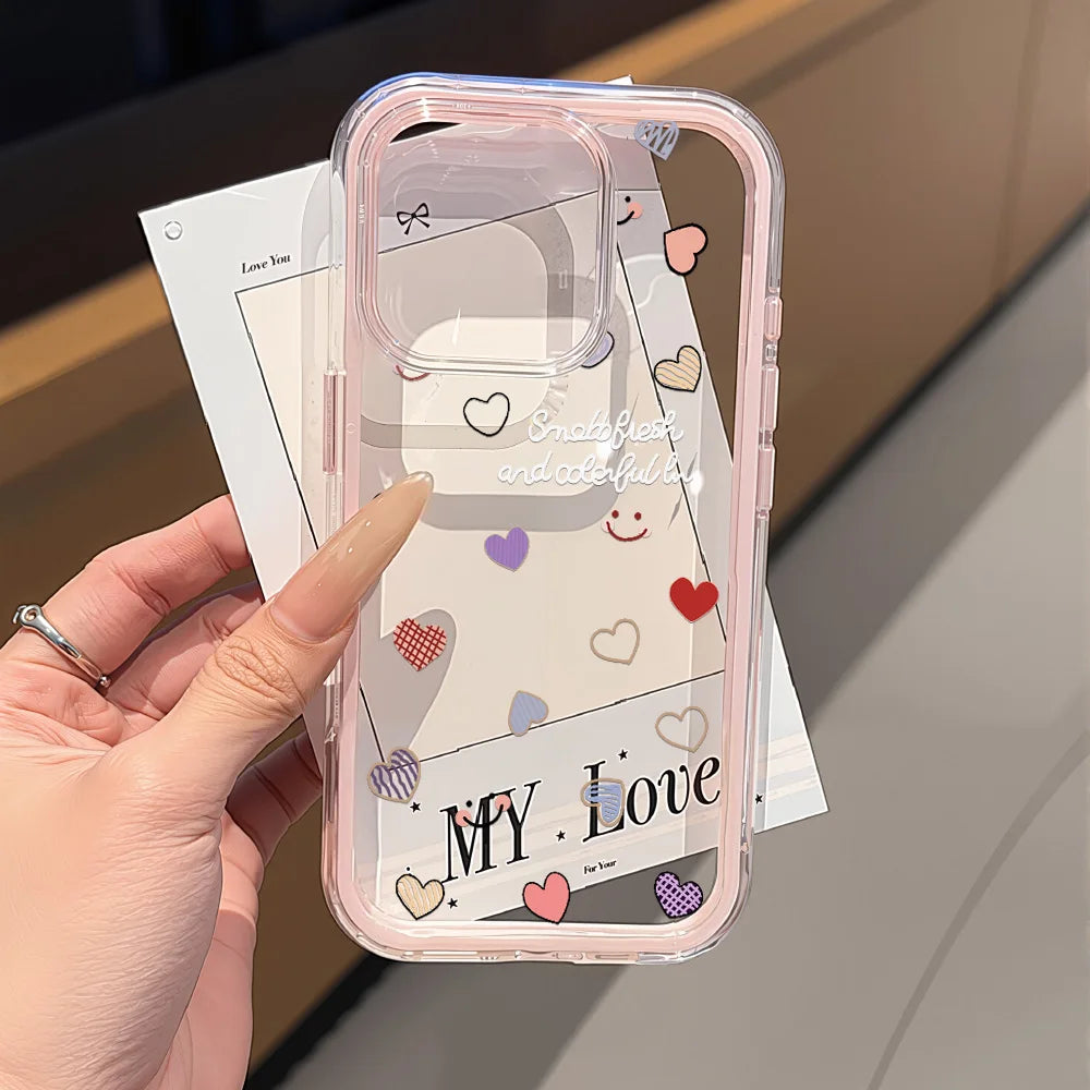 Love Heart Phone Case For iPhone