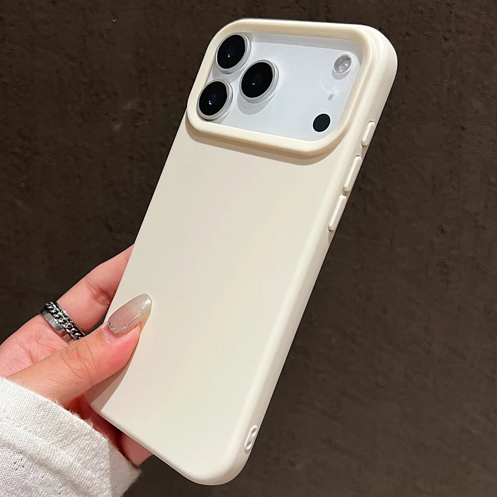 Candy Color Silicone Protective Phone Case For iPhone