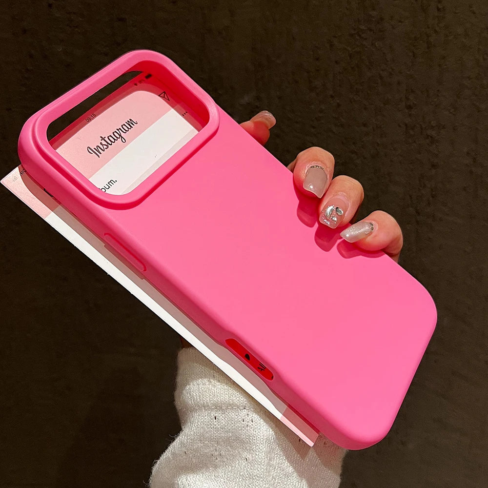 Candy Color Silicone Protective Phone Case For iPhone