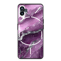 For Nothing Phone 2 1 Two One Case Marble Painted Soft Matte Silicone Back Cover For Nothing Phone2 Phone1 2 3 Full Phone Shell