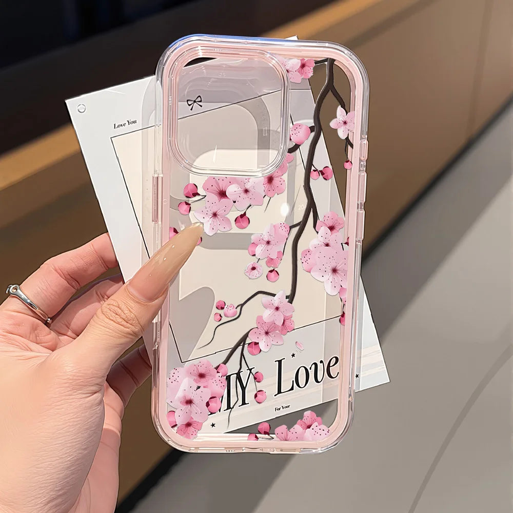 2 in 1 Candy Color Phone Case For iPhone