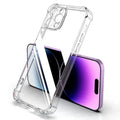 Shockproof Silicone Clear Phone Case for iPhone