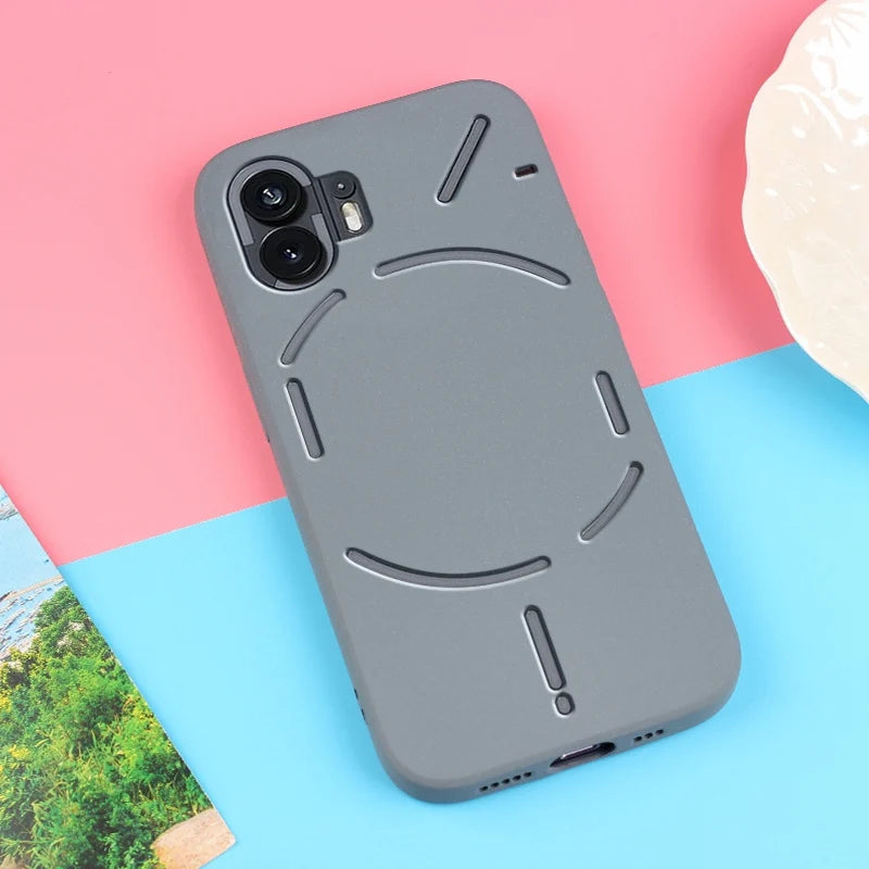 Sand Matte Soft Silicon Full Protect Shockproof Anti-Slip Case For Nothing Phone 1 2 Phone1 Phone2 One Two Phone Case Cover