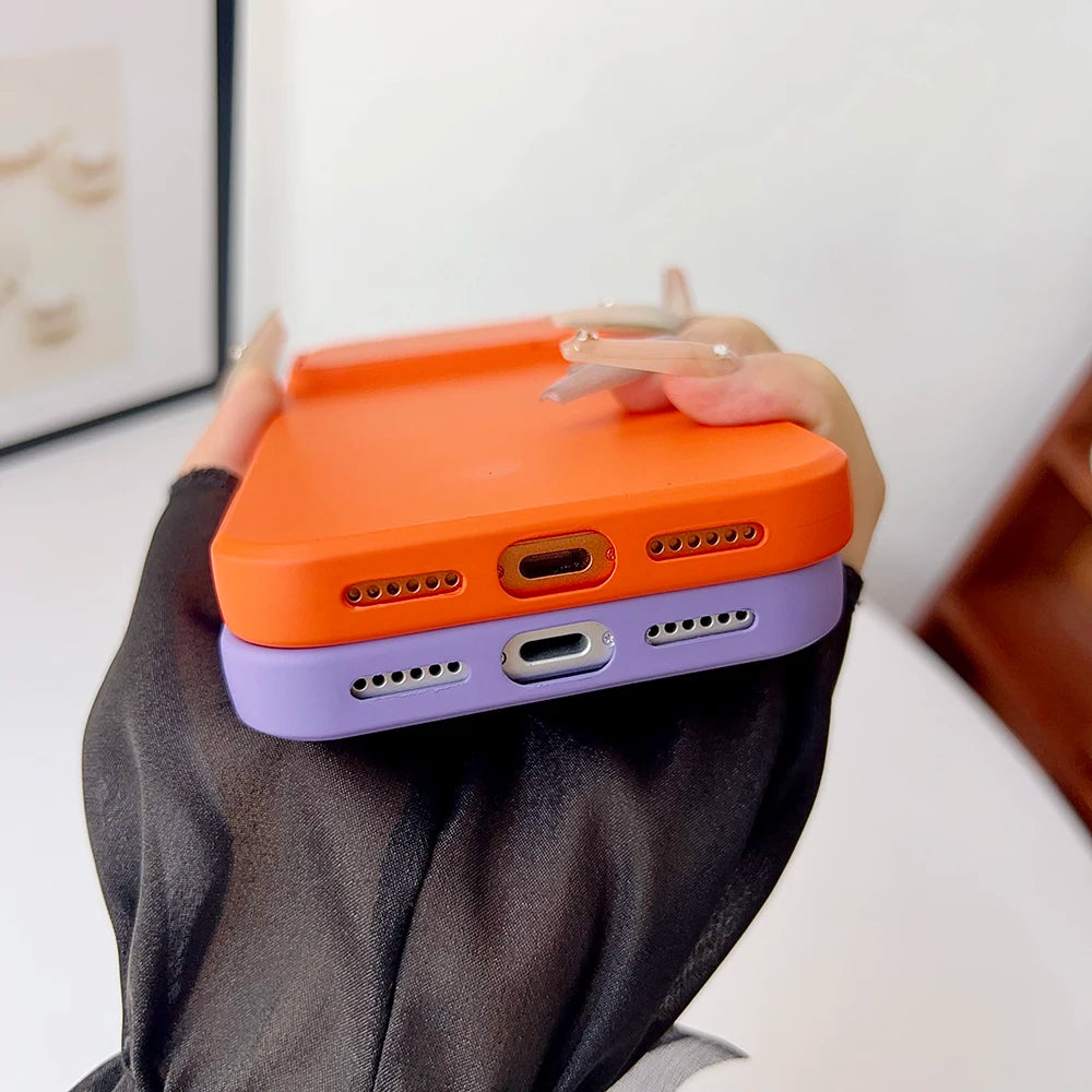 Soft Silicone Phone Case for iPhone