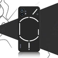 Original Mobile Phone Case for Nothing Phone 1 NothingPhone1 5G 360 Soft Luxury Square Liquid Silicone Back Cover Waterproof Bag
