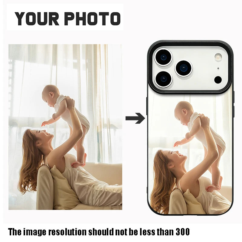 DIY Personalized Customized Photo Phone Case For iPhone
