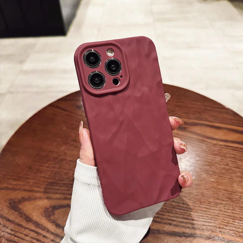 Personalized Wrinkled Phone Case For iPhone