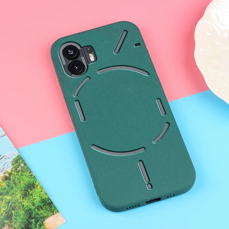 Sand Matte Soft Silicon Full Protect Shockproof Anti-Slip Case For Nothing Phone 1 2 Phone1 Phone2 One Two Phone Case Cover
