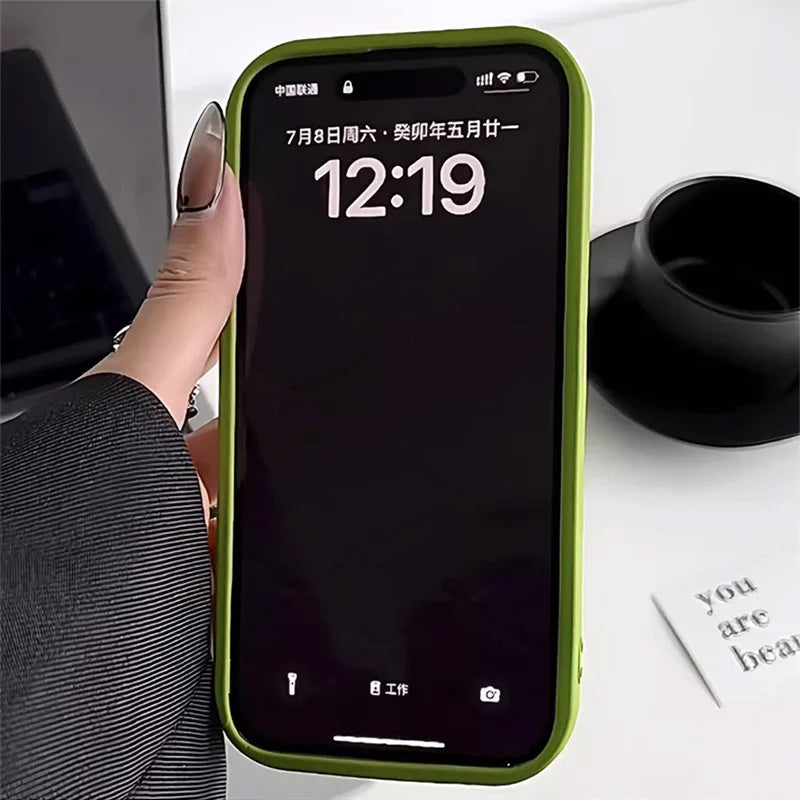 Love Heart Phone Case For iPhone 17 Cases iPhone 14 Pro Max 17 16 15 11 12 13 Pro Max 14 15 Plus 17 8 X XR XS Max Siicone Cover