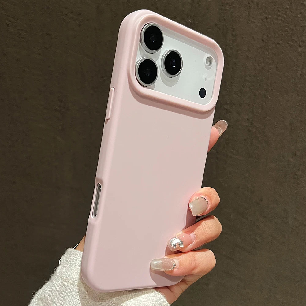 Candy Color Silicone Protective Phone Case For iPhone