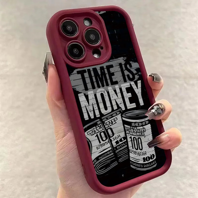 iPhone Phone Case Time is money
