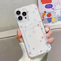 A Colorful Heart-Shaped Phone Case For iPhone