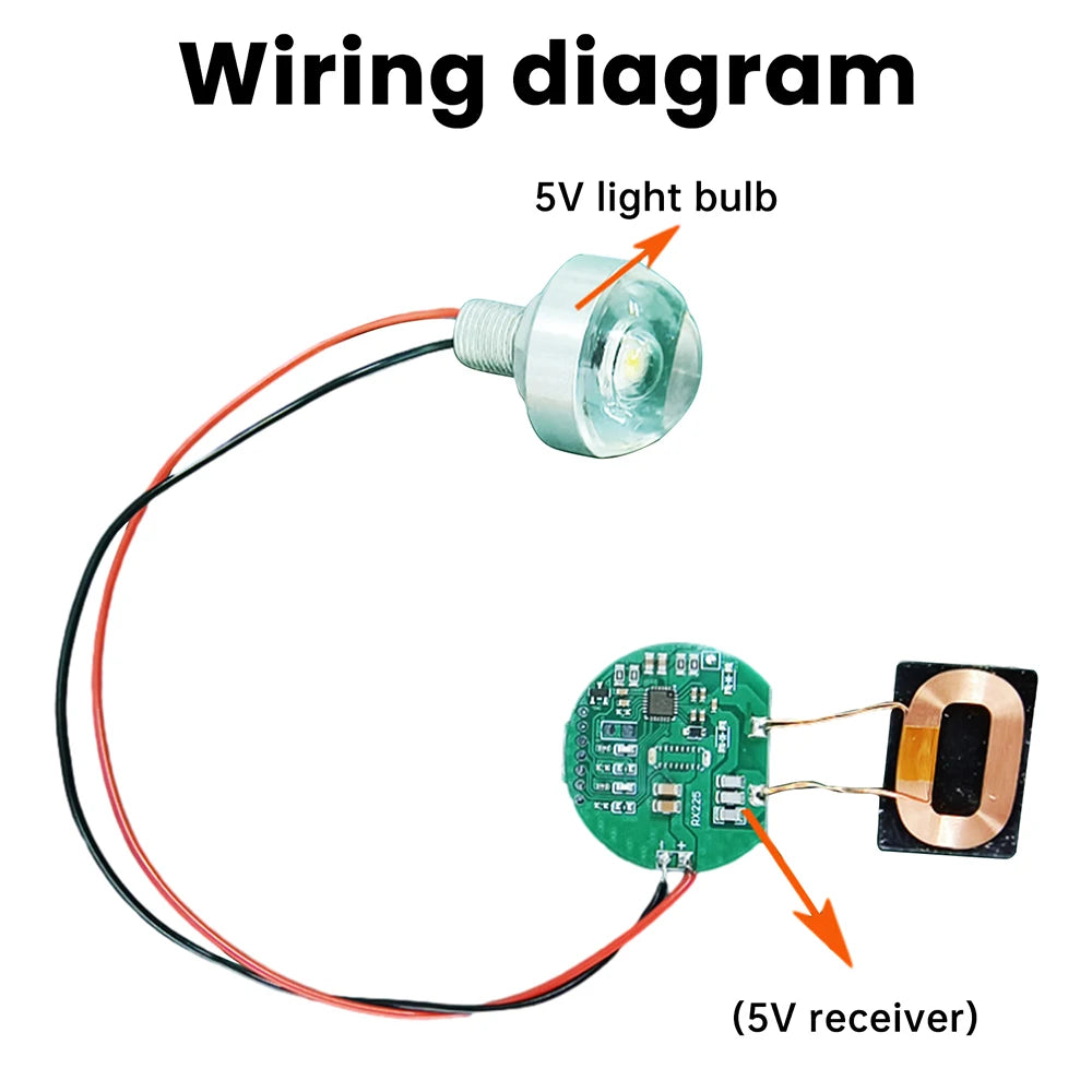 Wireless Charging  Type-C Interface Compact