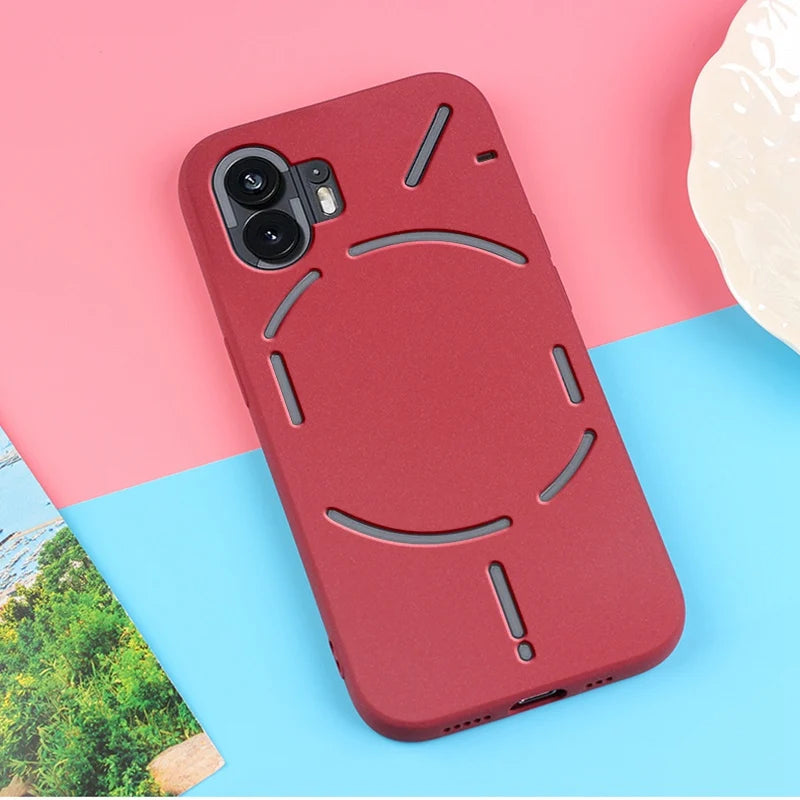Sand Matte Soft Silicon Full Protect Shockproof Anti-Slip Case For Nothing Phone 1 2 Phone1 Phone2 One Two Phone Case Cover