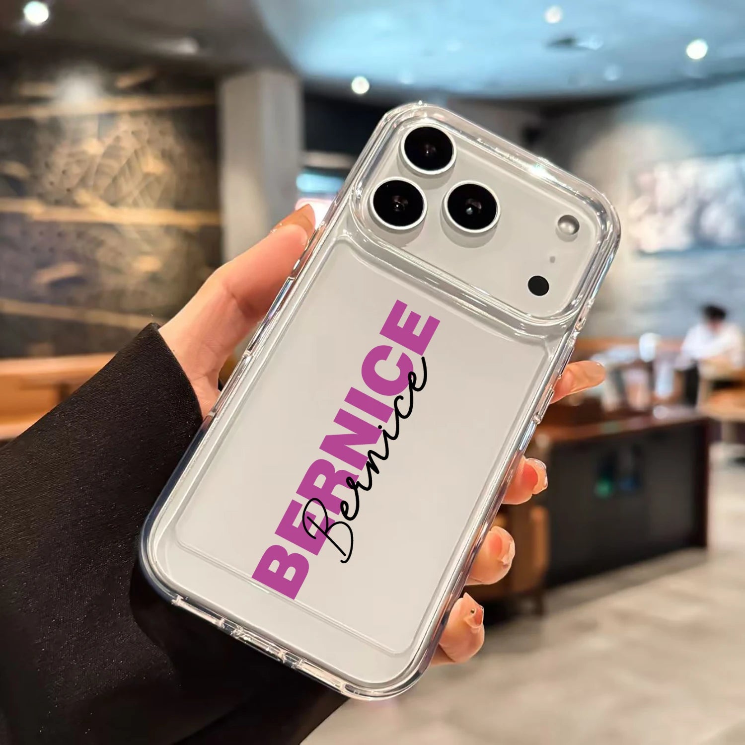 Personalized Customized Colourful name DIY Soft Phone Case Compatible with iPhone17 16 15 14 13 12 11 Pro max 16 15 14 Plus
