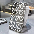 Cute Cartoon Love Heart Phone Case For iPhone 16 17 Air Pro Max 14 12 13 11 15 Case Mini 7 8 Plus Transparent Soft Cover