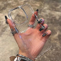 Transparent Phone Case For iPhone 16 15 11 12 13 14 Pro Max Soft Corrugated Silicone Bumper Back Cover Clear Case