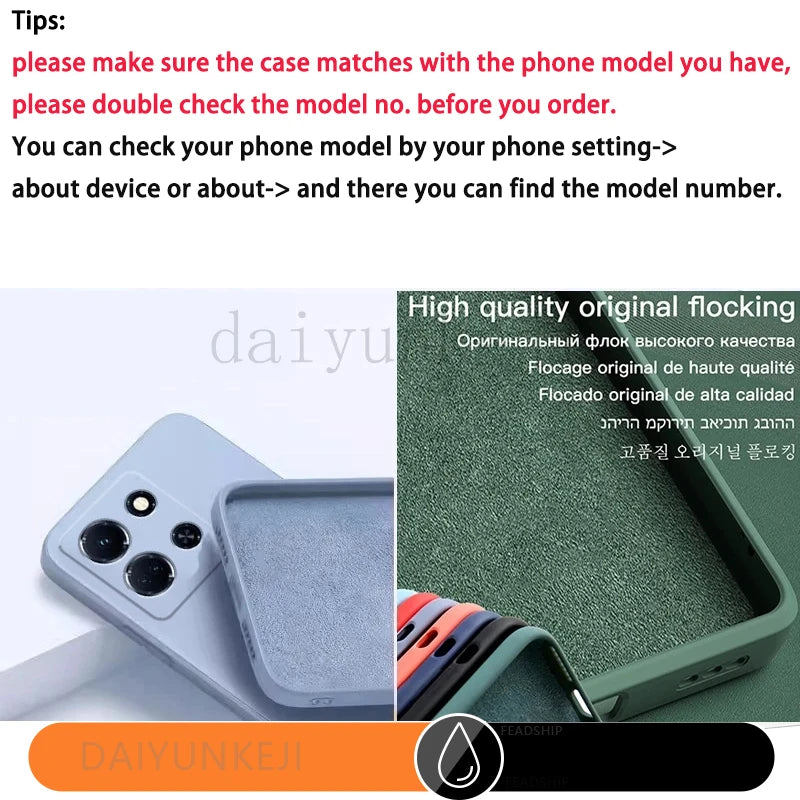 Liquid Silicone Case For Nothing Phone 2 1 3 2A CMF 2 Pro Soft Cover Shockproof Phone Case with Holder Screen Protector Film