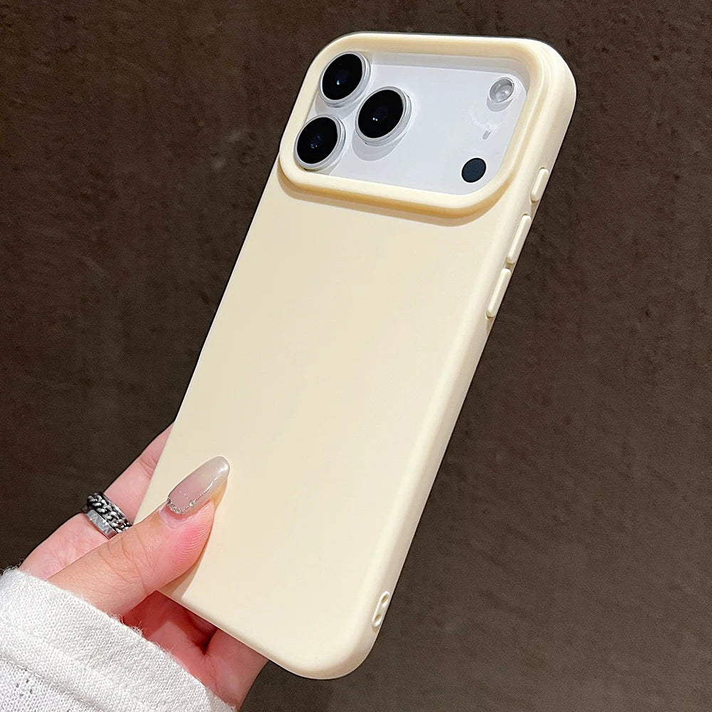 Candy Color Silicone Protective Phone Case For iPhone