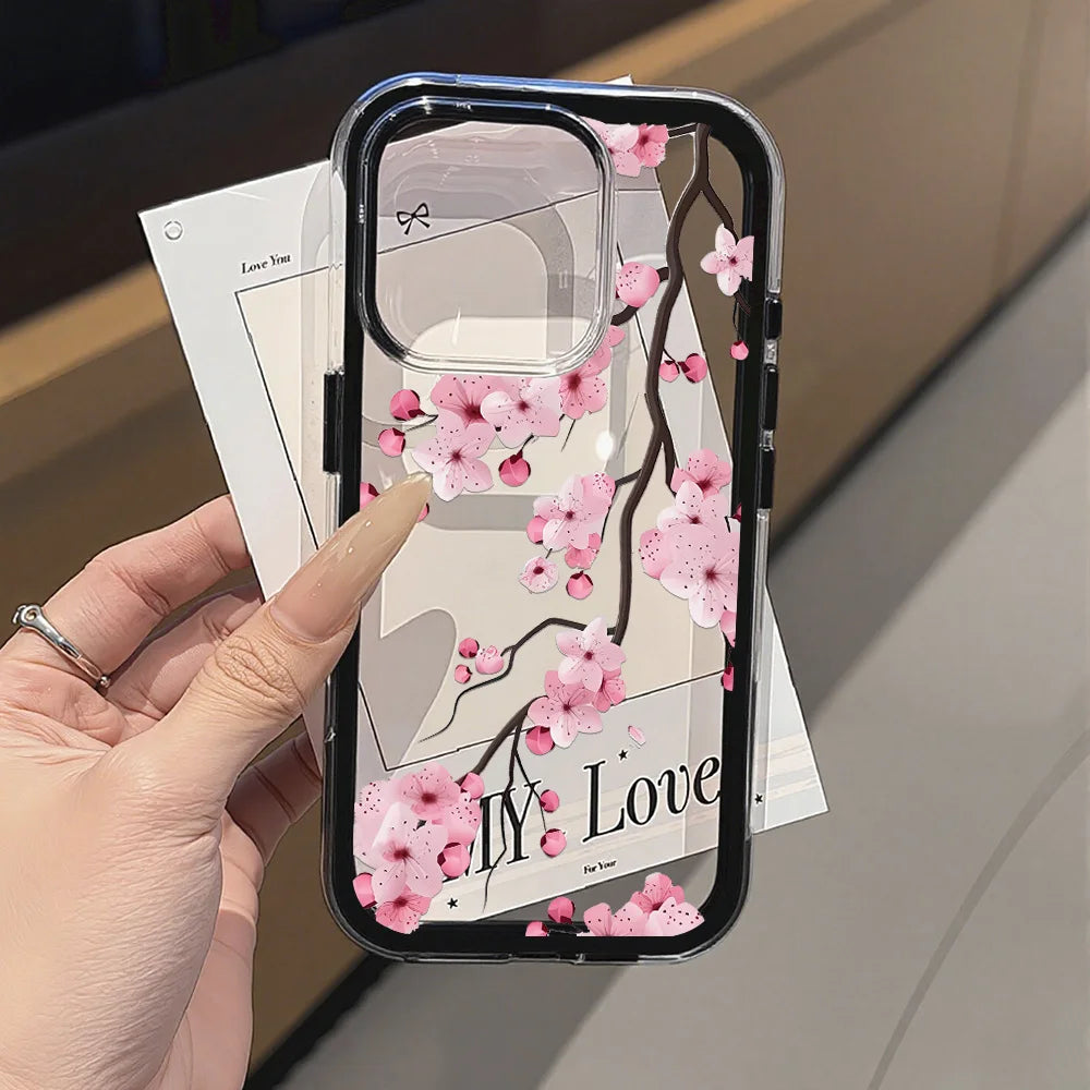 2 in 1 Candy Color Phone Case For iPhone