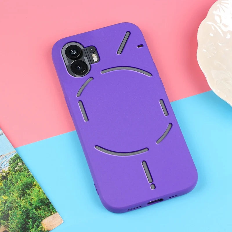 Sand Matte Soft Silicon Full Protect Shockproof Anti-Slip Case For Nothing Phone 1 2 Phone1 Phone2 One Two Phone Case Cover