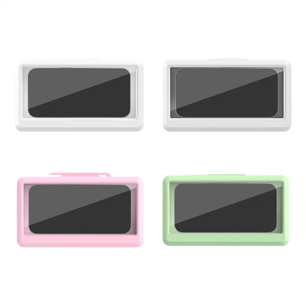 Bathroom Waterproof Phone Case Home Wall Phone Case Stand Box Self-adhesive Touch Screen Phone Cover Shower Sealing Storage