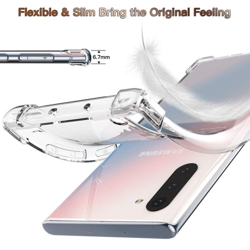 Transparent TPU Protective Case for Samsung S24Plus Phone