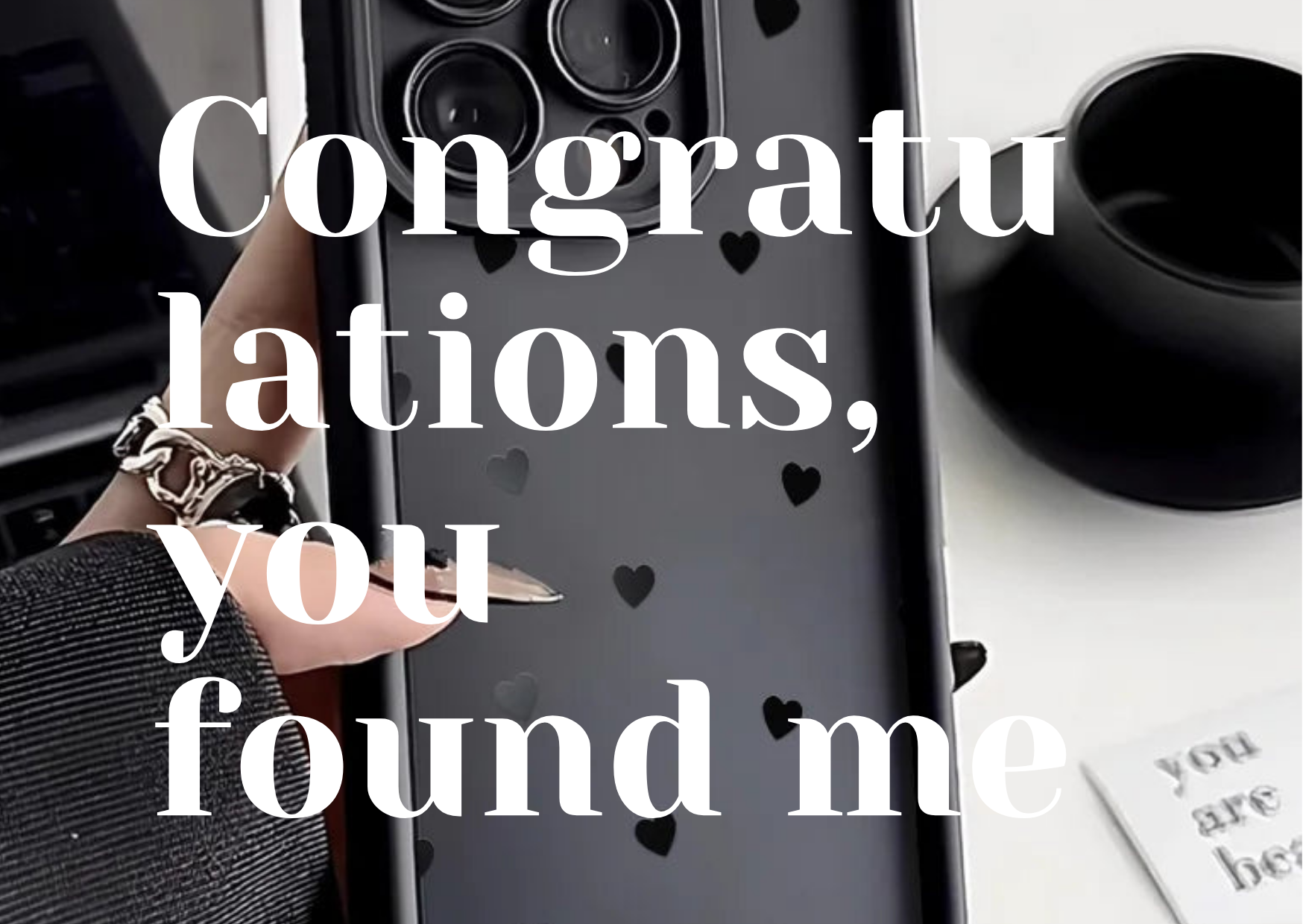 Love Heart Phone Case For iPhone